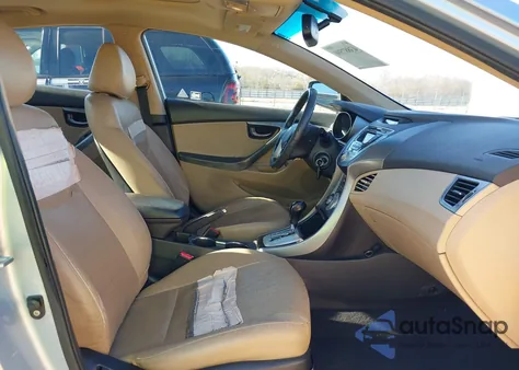 2012 Hyundai Elantra Limited (Ulsan Plant) из США, поврежденный, VIN KMHDH4AE6CU428319